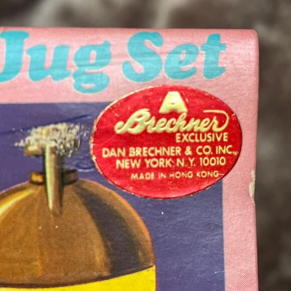 Vintage Hillbilly Salt & Pepper Shakers Moonshine Jugs Hong Kong Novelty NOS - Picture 9 of 16